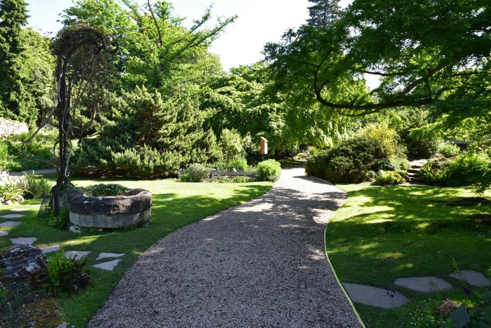 allée de gardin en gravier